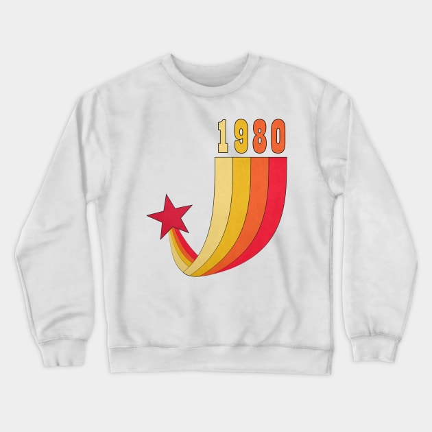 Vintage 1980 Crewneck Sweatshirt by Nerd_art